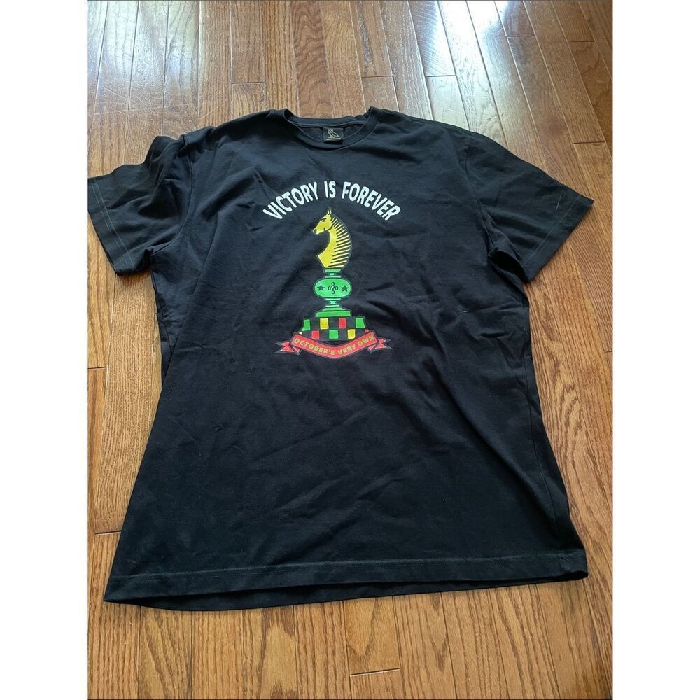 OVO Drake Black Victory Is Forever T Shirt Men’s Sz Medium